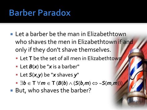 The Barber Paradox .